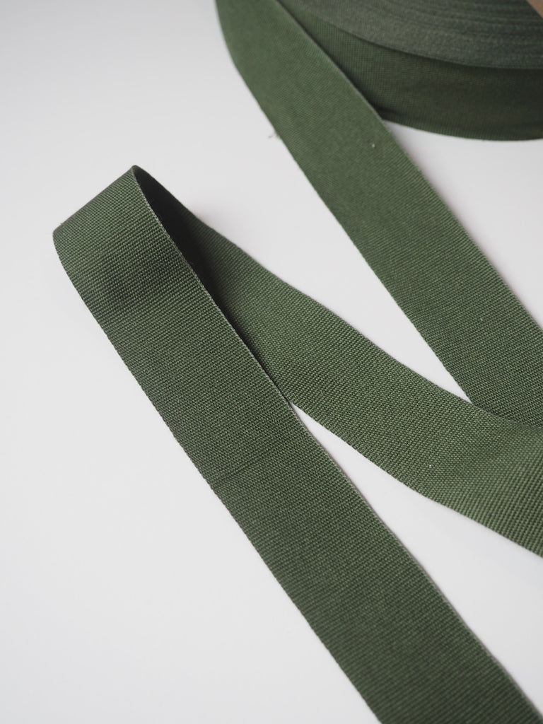 Green Cotton/Poly Tape 30mm