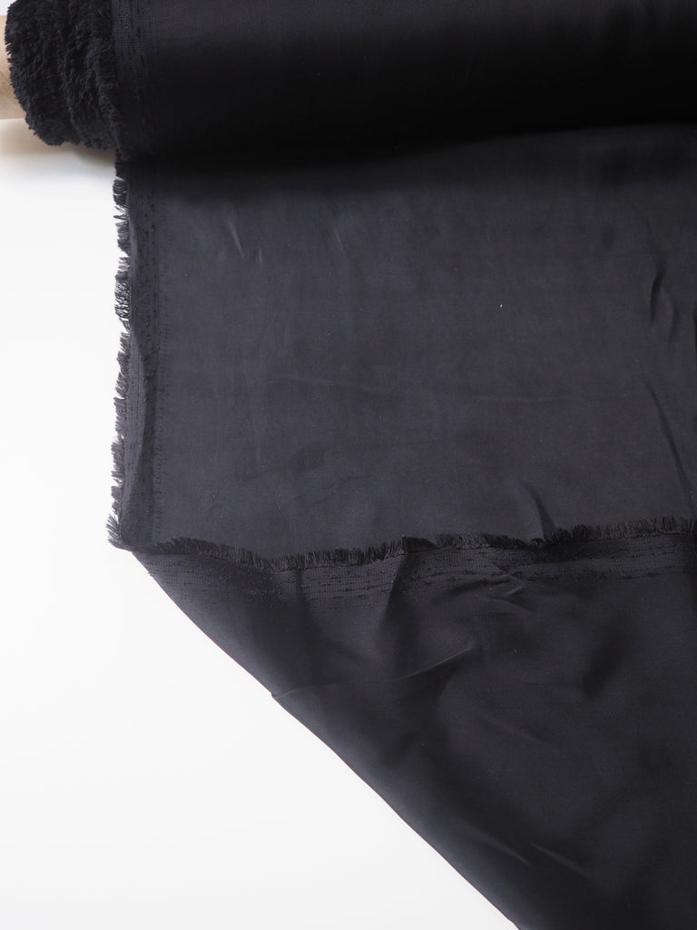 Black Sand-washed Viscose