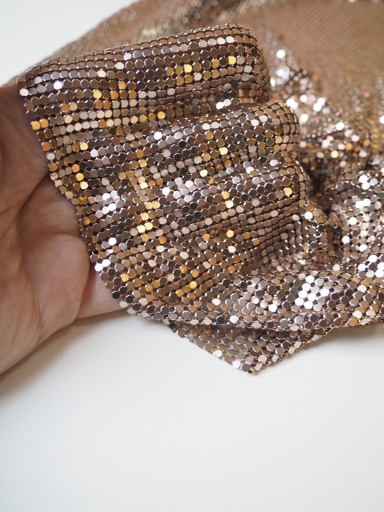 Soft Rose Gold Chainmail