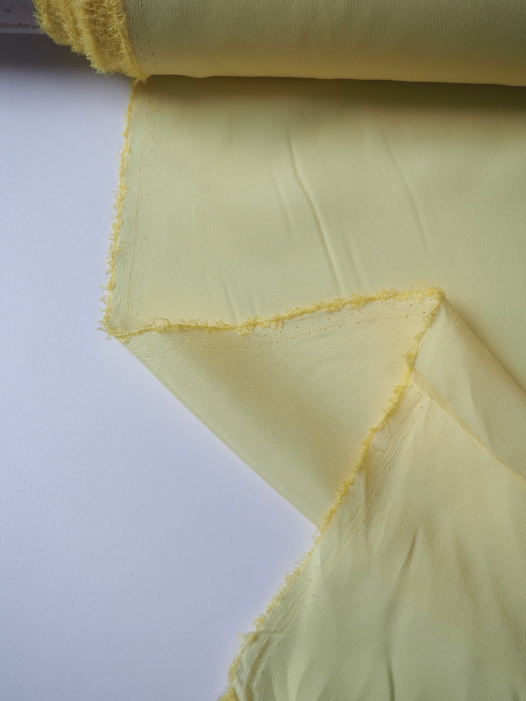 Daffodil Silk Crepe de Chine