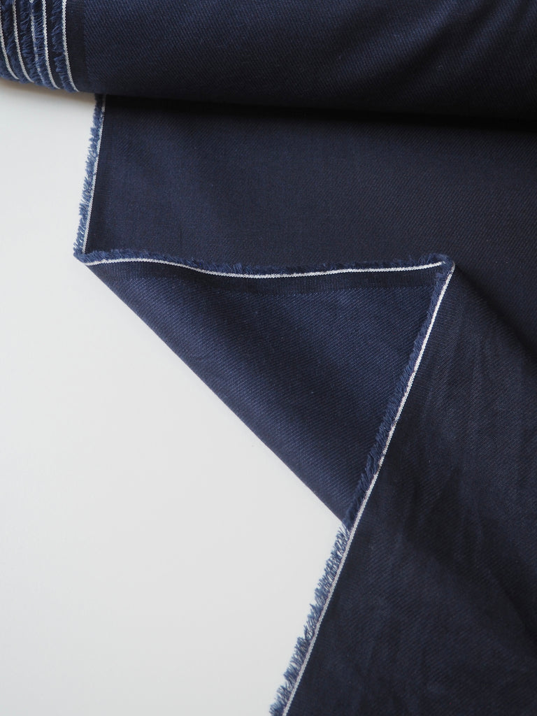 Indigo Viscose Twill