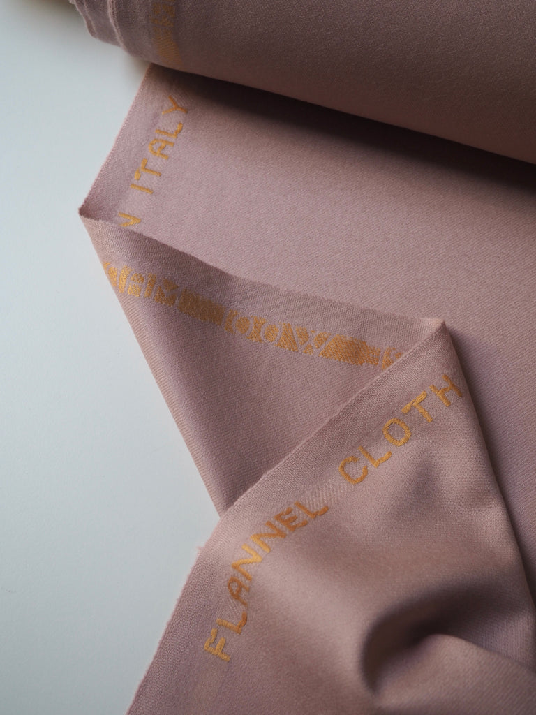 Peony Wool Flannel Twill