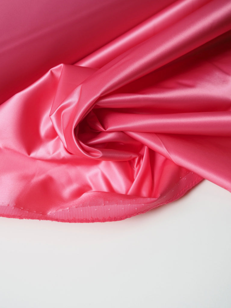 Pink Nylon Duchess Satin