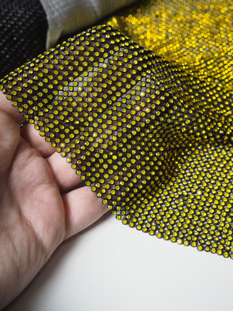 Yellow Crystal Black Chainmail