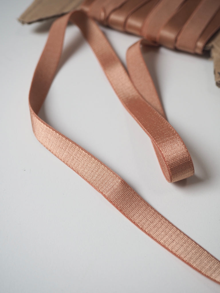 Shindo Peach Satin Elastic 12mm