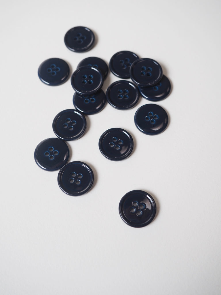 Navy Buttons 12mm