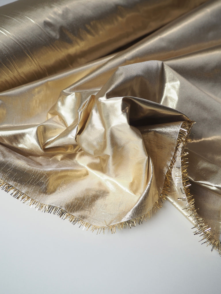 Gold Lamé Taffeta