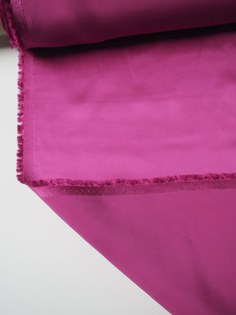 Magenta Viscose Satin