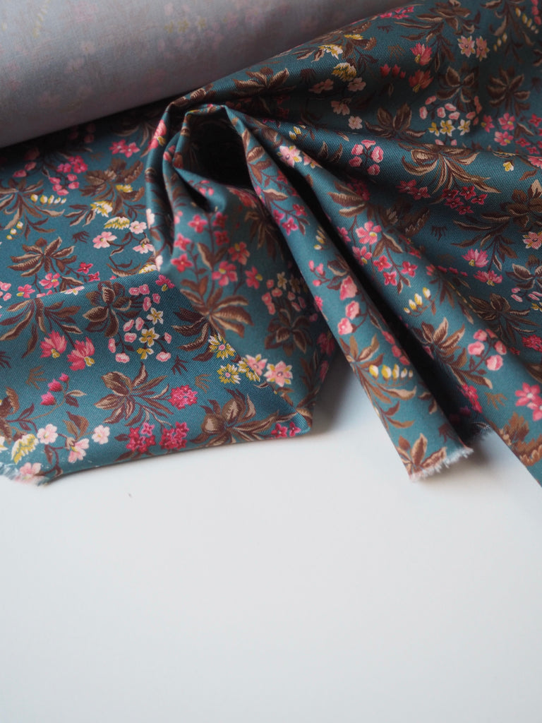 Liberty Floral Fable Cotton Twill