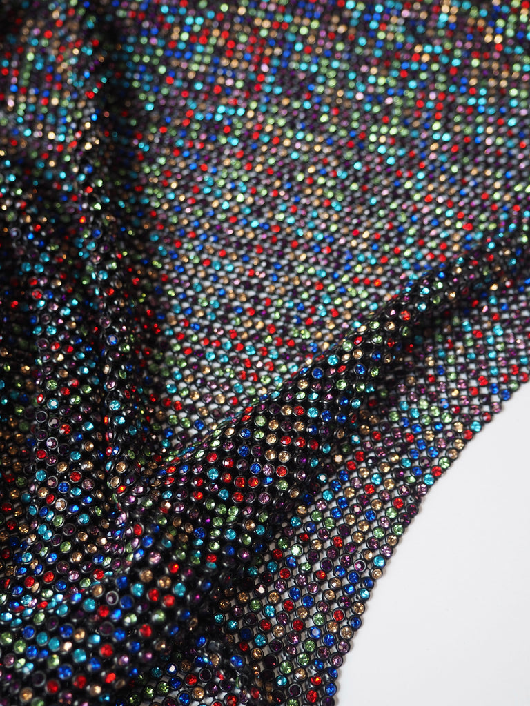 Multicolour Crystal Black Chainmail