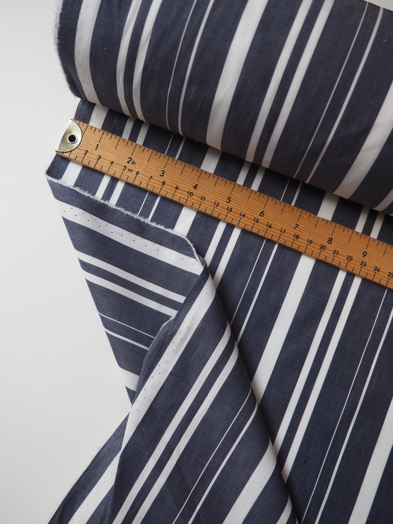 Brighton Blue Stripe Cotton