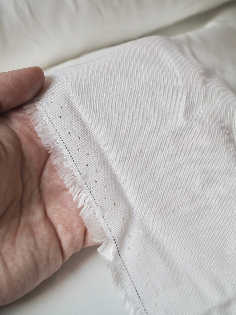 White Soft Cotton Twill