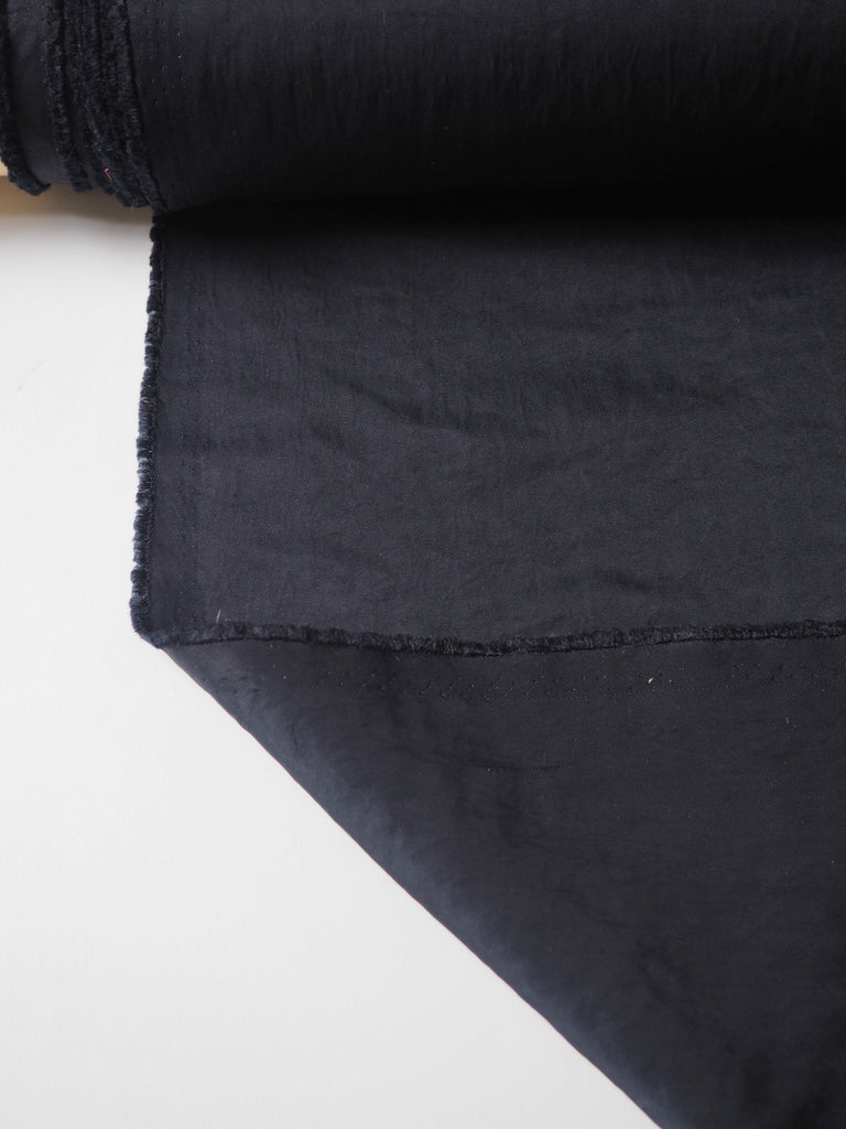 Midnight Nylon Twill
