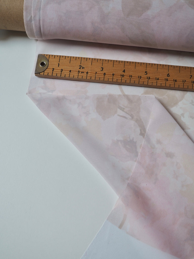 Pale Pink Rose Chiffon