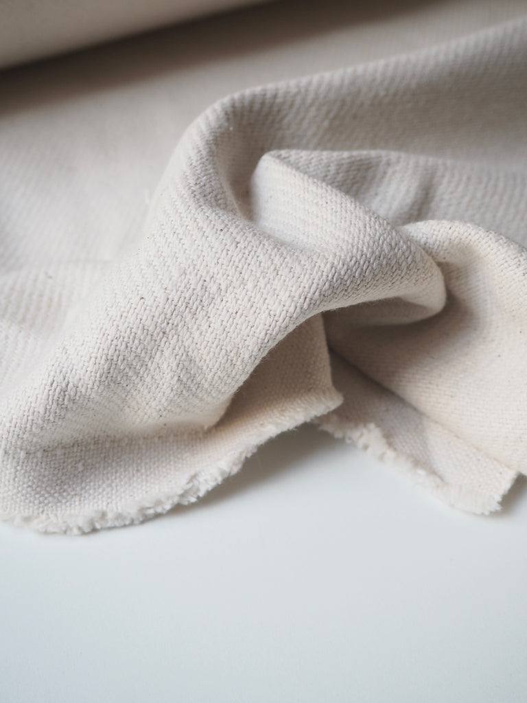 Natural Chunky Cotton Twill