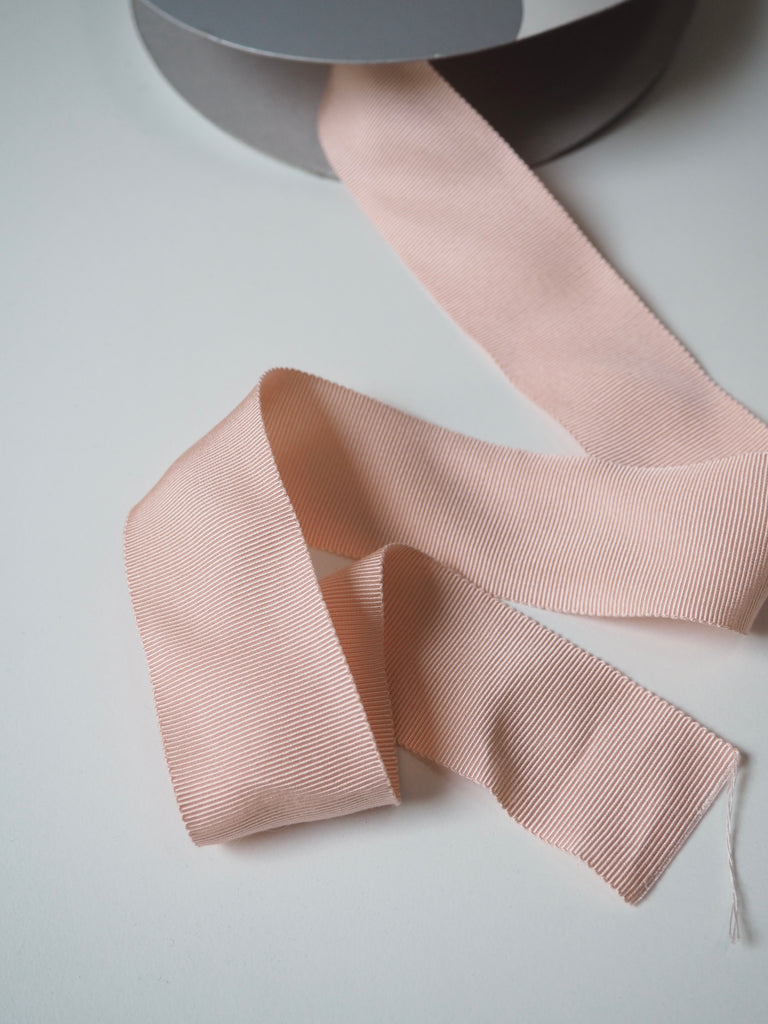 Shindo Blush Rose Grosgrain Ribbon 38mm