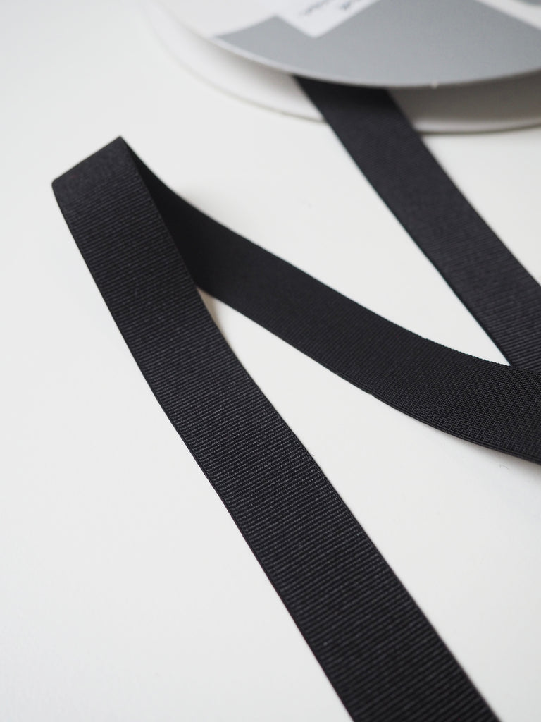 Shindo Black Grosgrain Stretch Binder 18mm