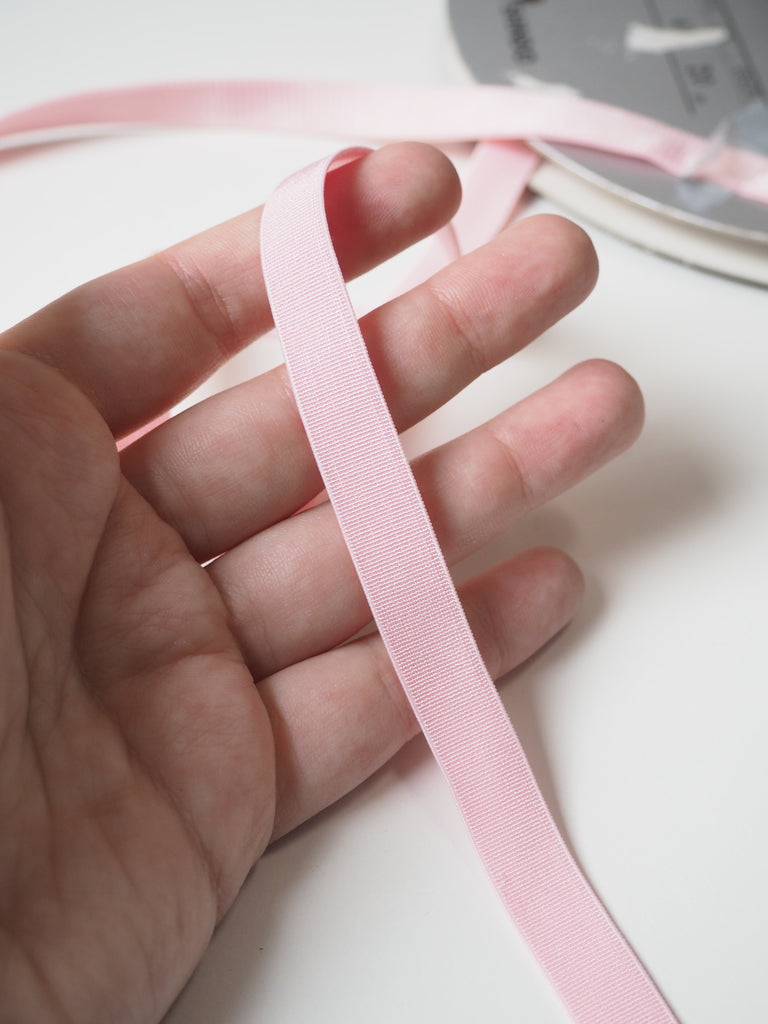 Shindo Light Pink Satin Elastic 12mm