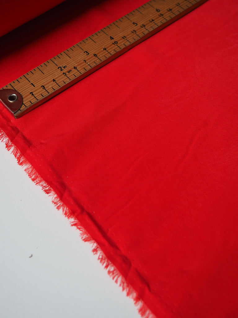 Bright Red Lightweight Moiré