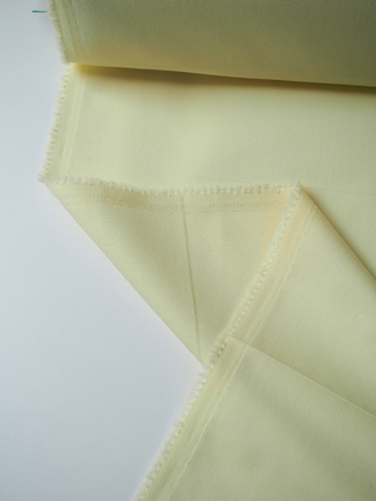 Lemonade Stretch Crepe-Backed Twill