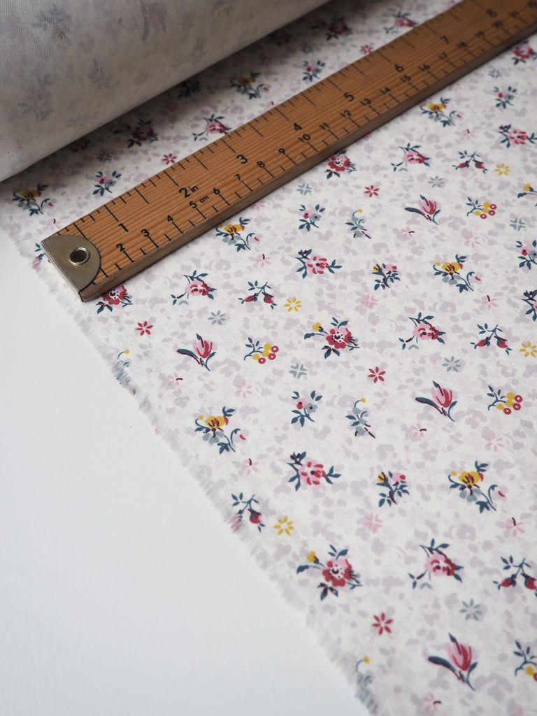 Liberty Pink Floral Cotton Twill