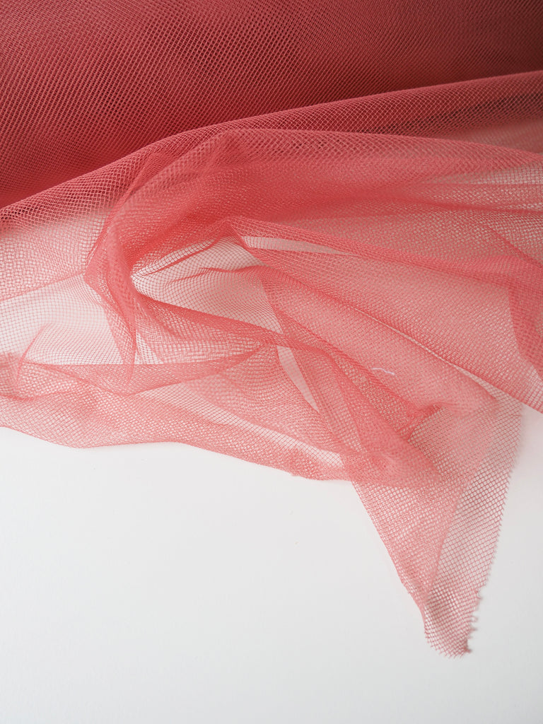 Soft Coral Tulle