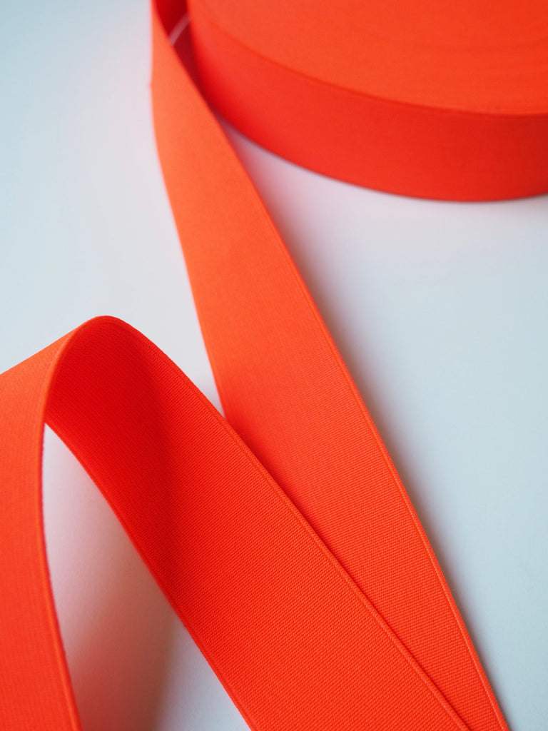 Neon Orange Elastic 35mm