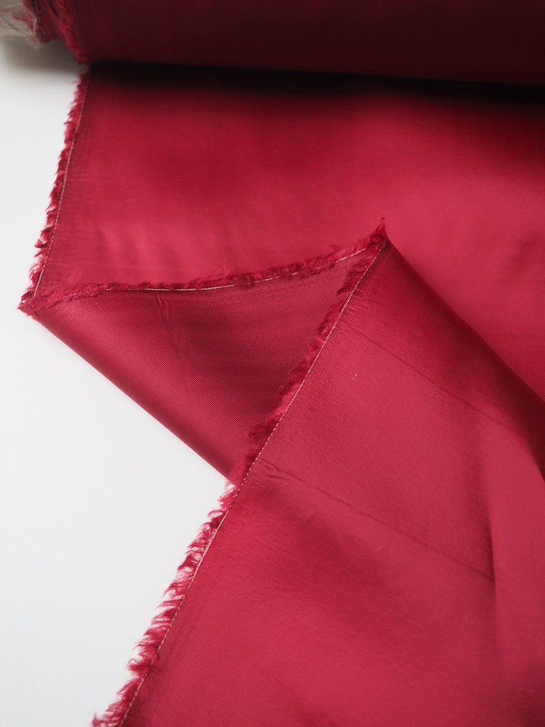 Sangria Viscose Satin Twill Lining