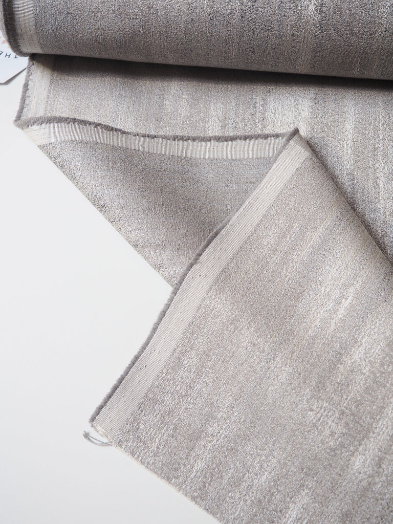 Silver + Grey Marl Jacquard