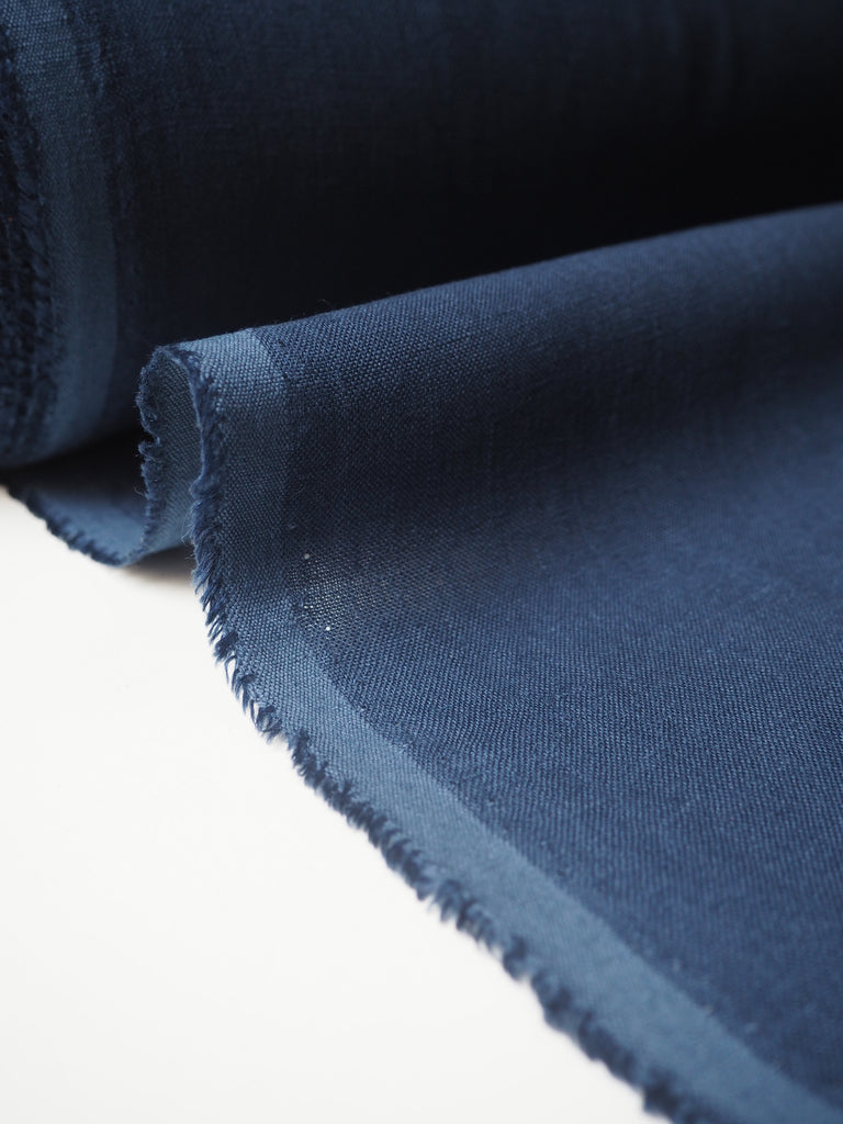 Deep Blue Linen