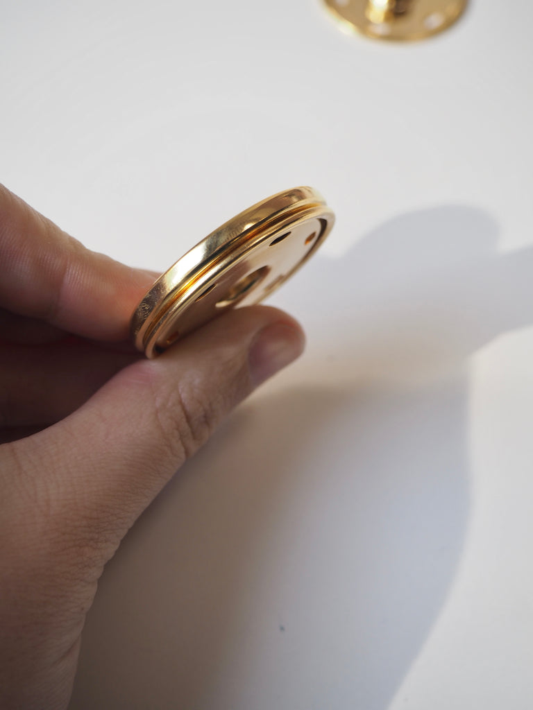Gold Extra Large Press Studs 42mm