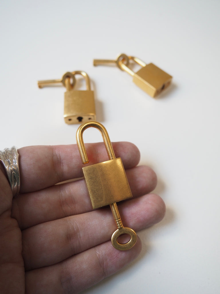 Gold Padlock