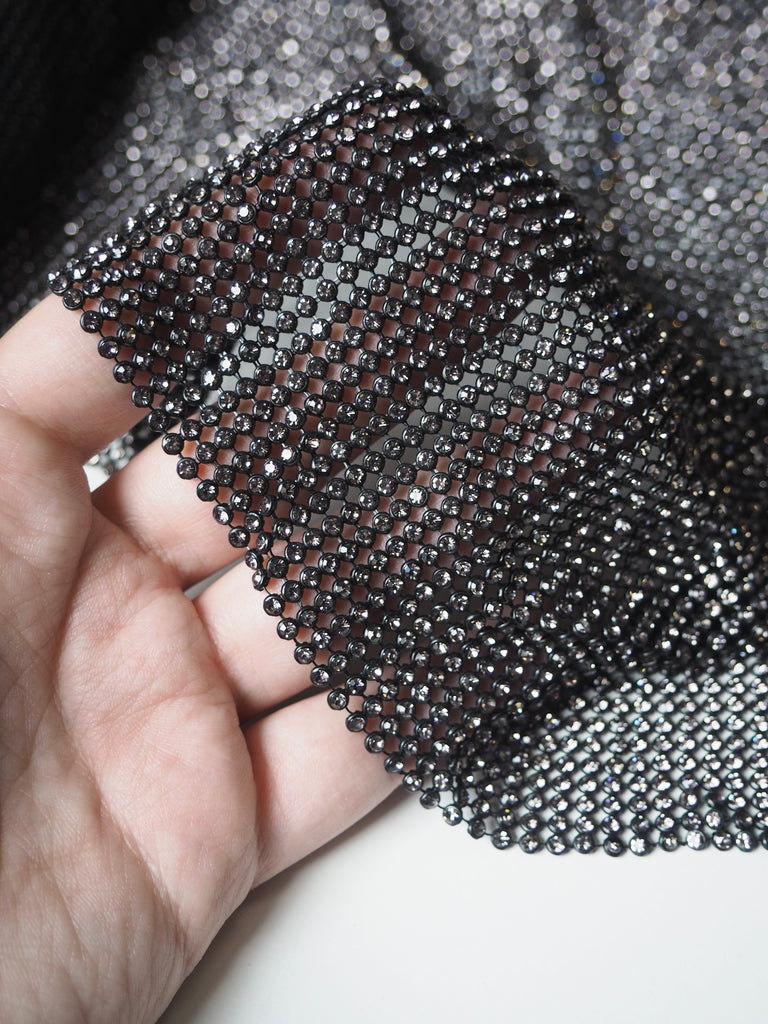 Gunmetal Crystal Black Chainmail