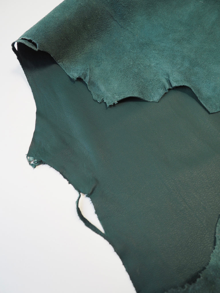 Deep Green Calfskin