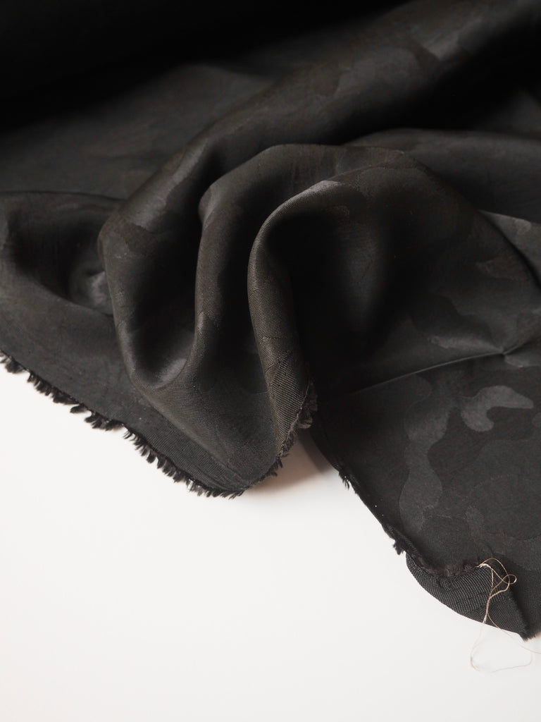 Dark Olive Camouflage Jacquard
