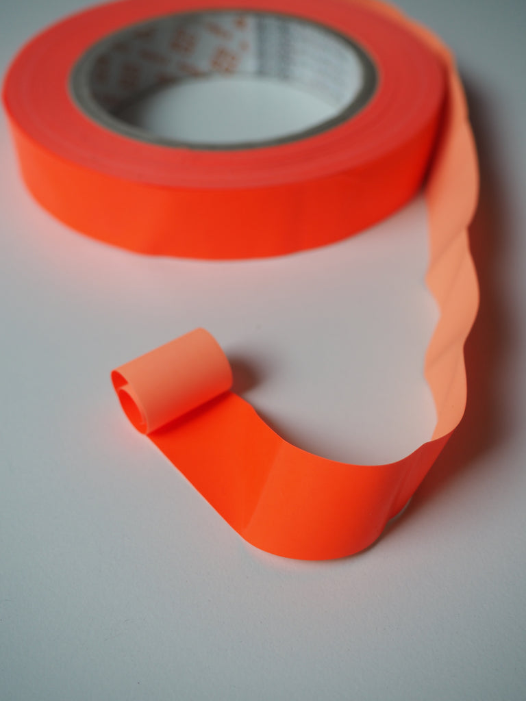 Neon Orange 20mm Waterproof Seam Tape Roll