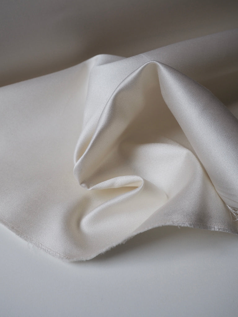 Ivory Silk Zibeline