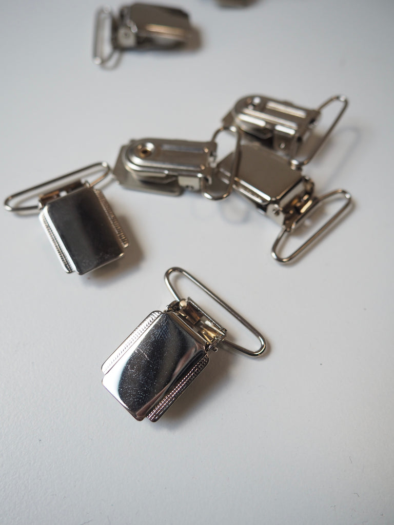 Silver Lock Clip