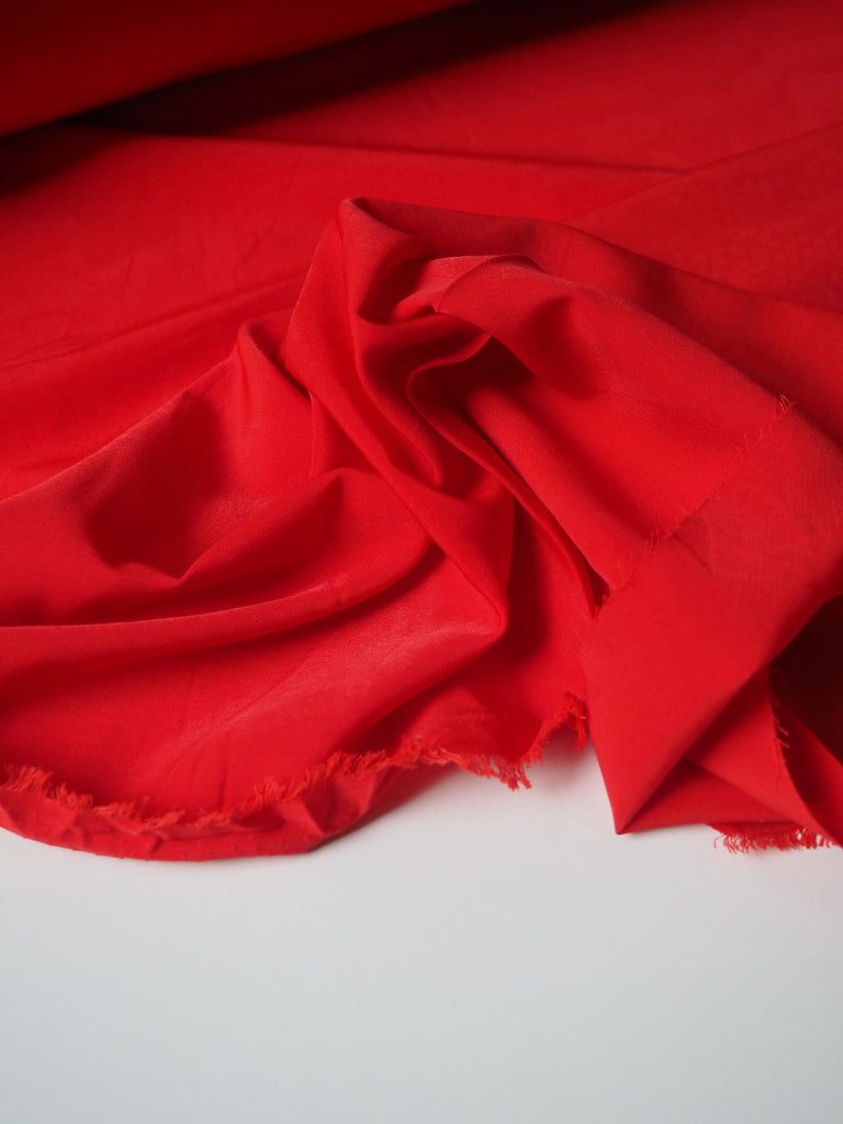 Bright Red Lightweight Moiré