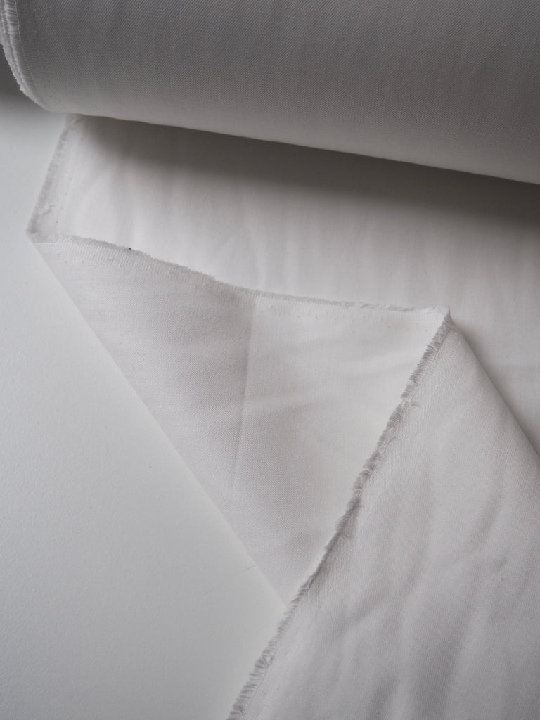 White Cotton Twill