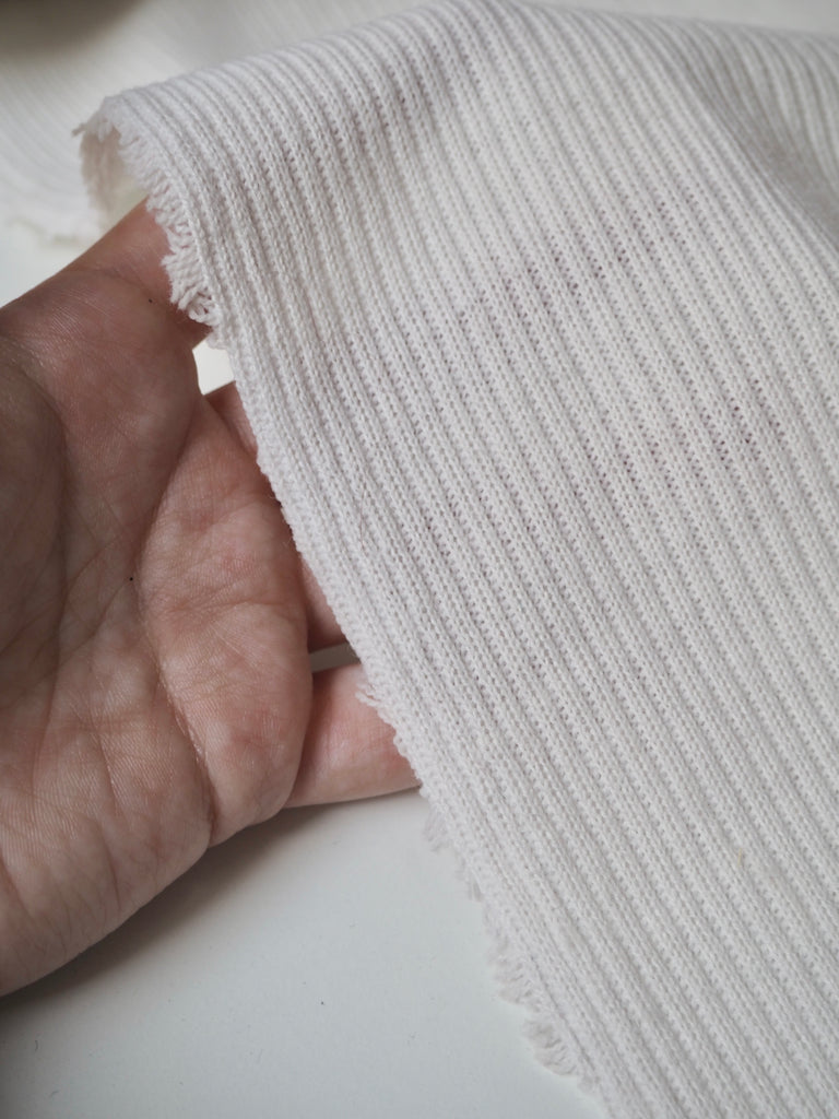 Off-White Rib Jersey