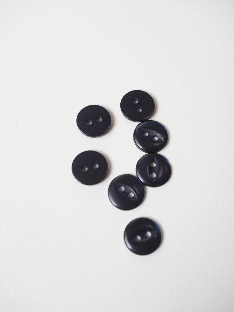 Deep Blue Buttons 11mm