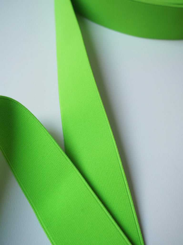 Neon Green Elastic 35mm