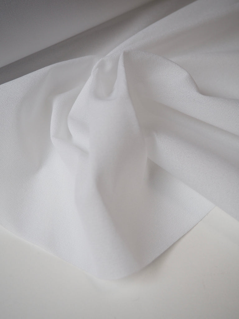 White Mediumweight Fusible Interfacing