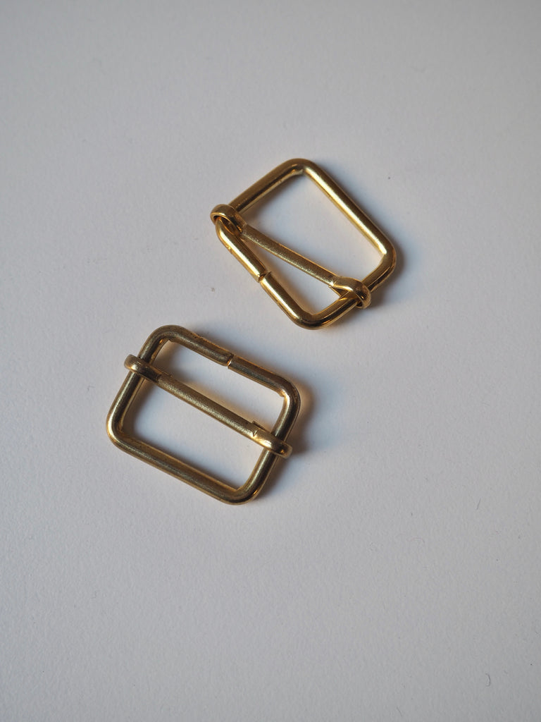 Gold Tri-Slide Adjustable Buckle 27mm