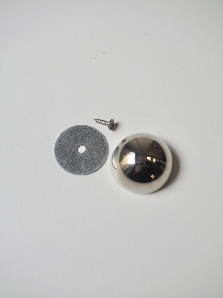 Silver Dome Studs 23mm