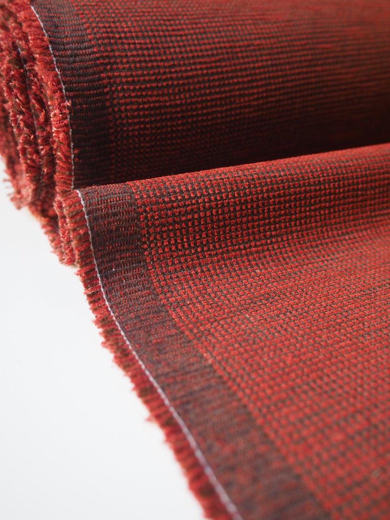 Red + Brown Textured Furnishing