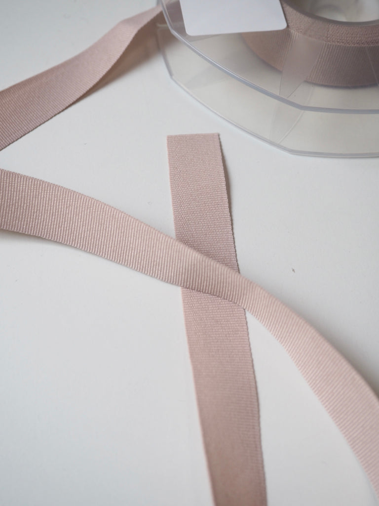 Dusty Pink Grosgrain Ribbon 18mm