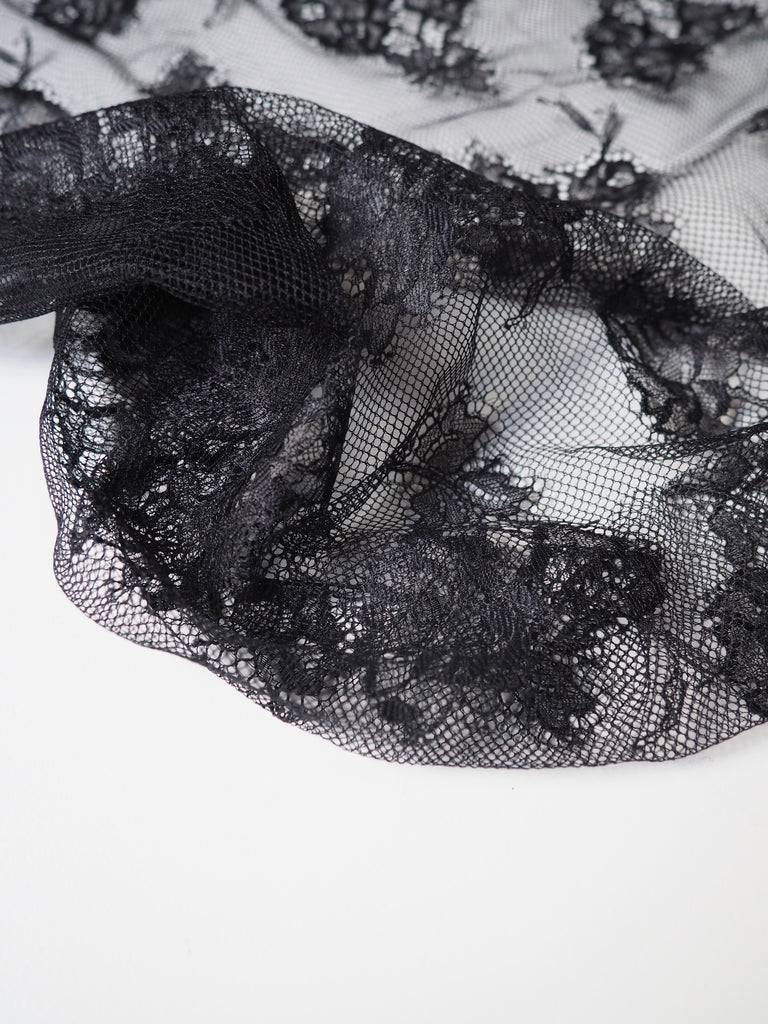 Black Chantilly Lace