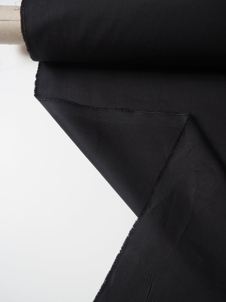 Black Sateen Cotton